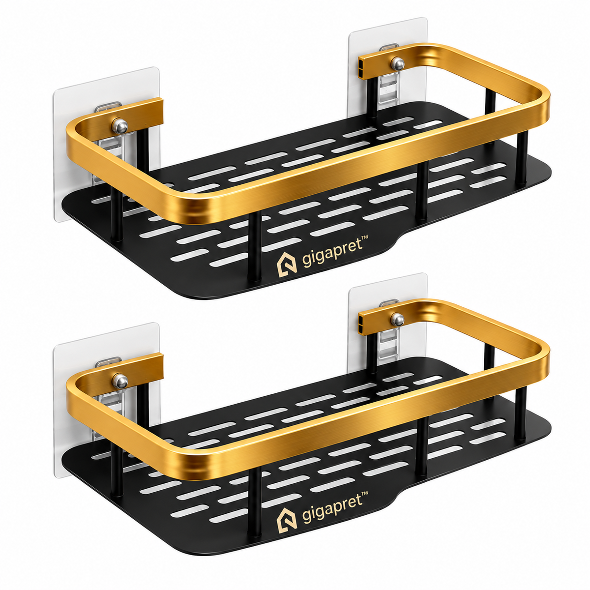 Digapret Wall-Mounted Bathroom Storage Shelf