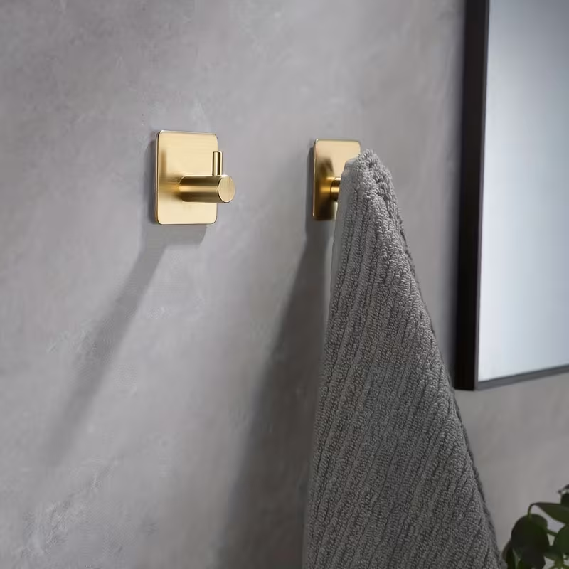 Digapret 4-Piece Wall-Mounted Bathroom Hook Set