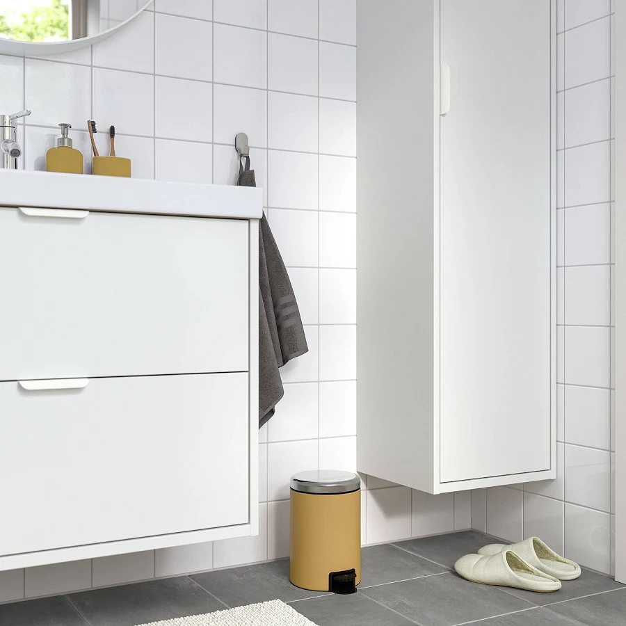 Digapret Gold Pedal Waste Bin
