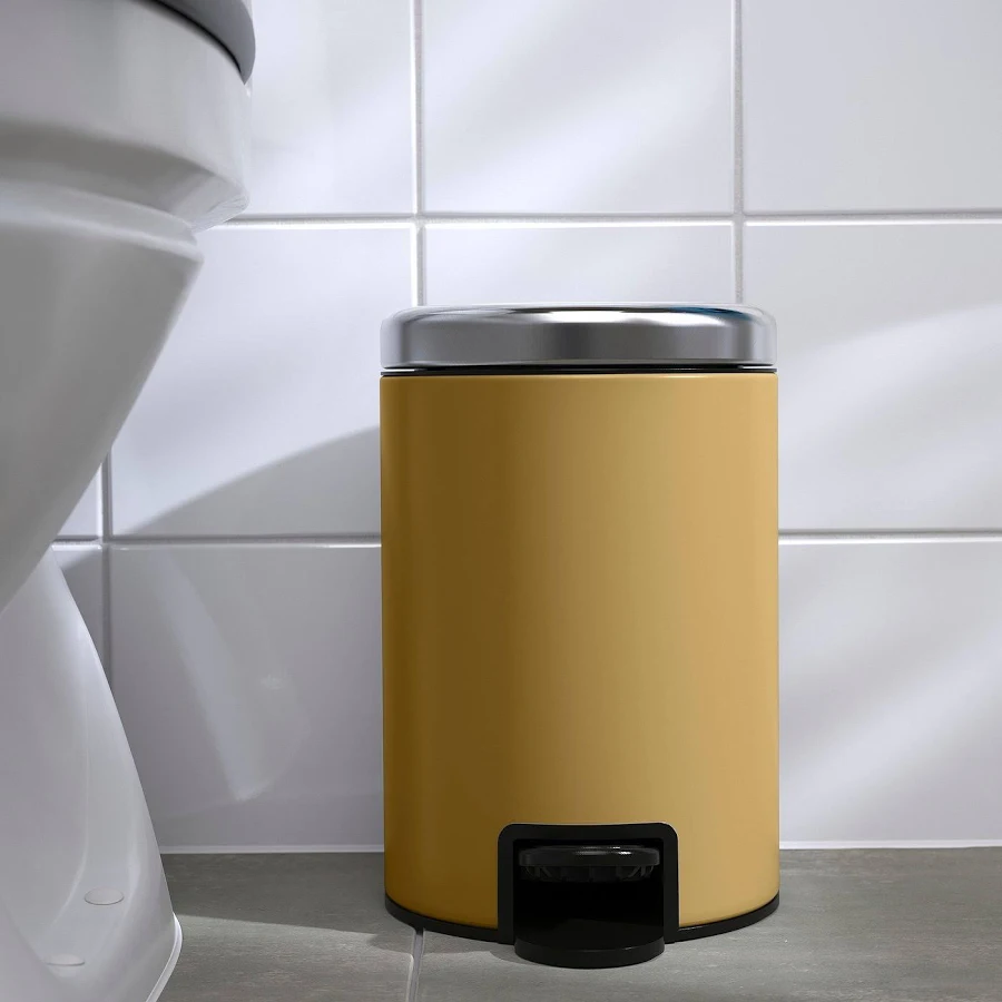 Digapret Gold Pedal Waste Bin